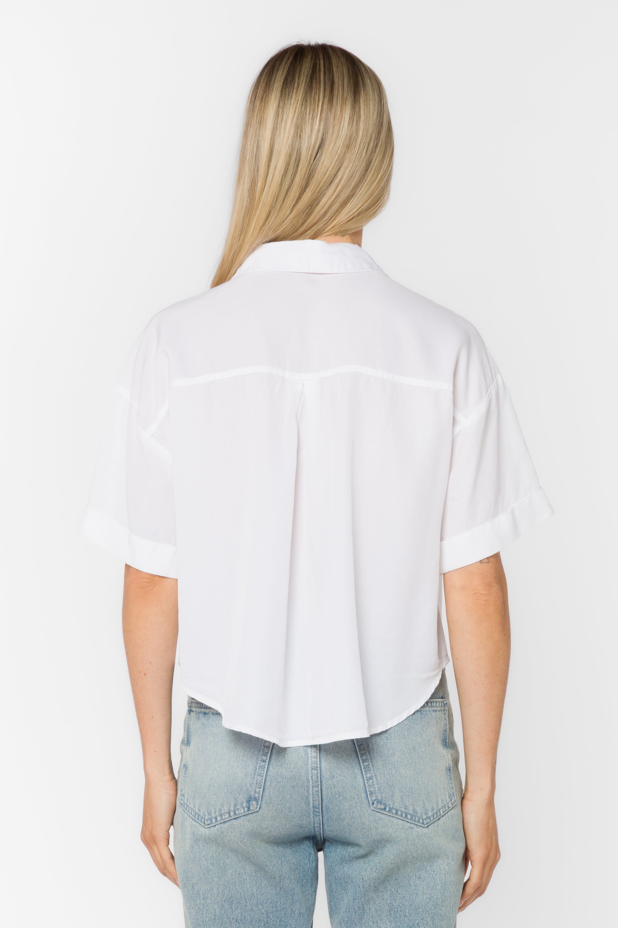 Brandon Optic White Shirt – Velvet Heart Clothing
