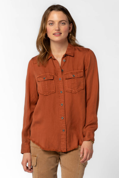 Brea Maple Shirt - Tops - Velvet Heart Clothing