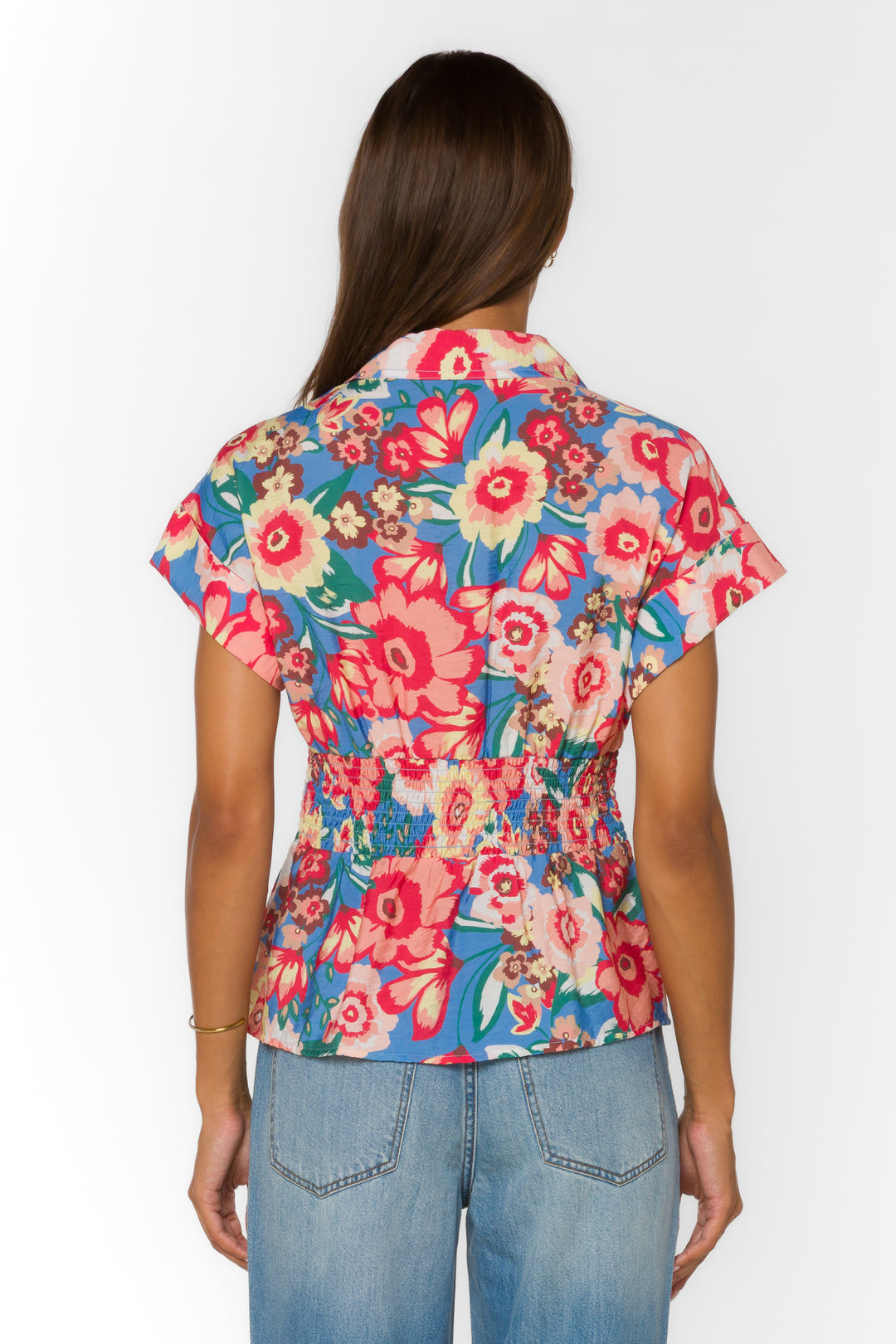 Brielle Spring Garden Shirt - Tops - Velvet Heart Clothing