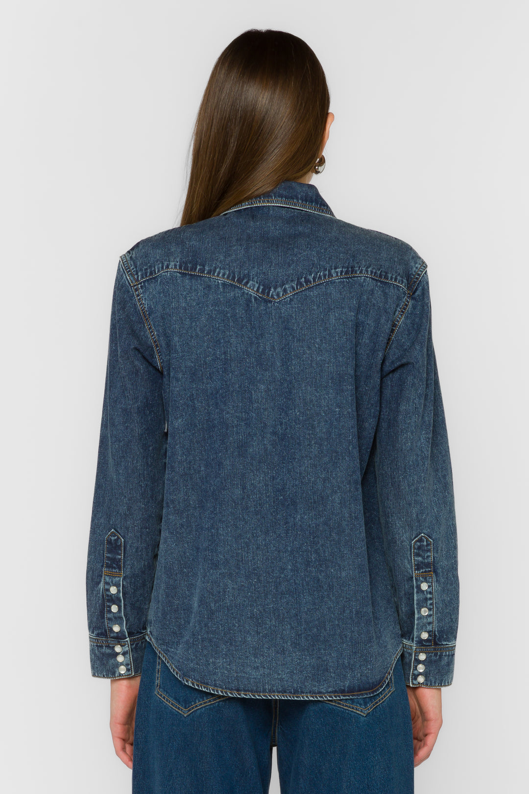 Brisa Ranger Blue Shirt - Tops - Velvet Heart Clothing