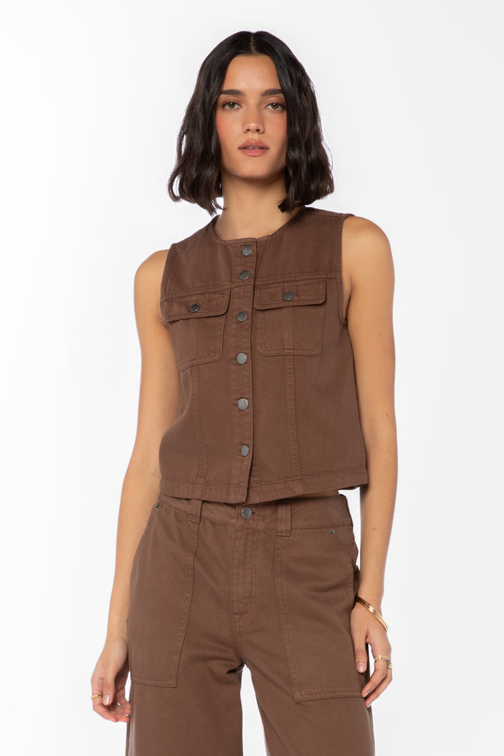 Britton Tamarind Vest