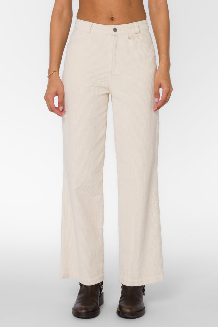 Bronx Ivory Pant - Pants - Velvet Heart Clothing