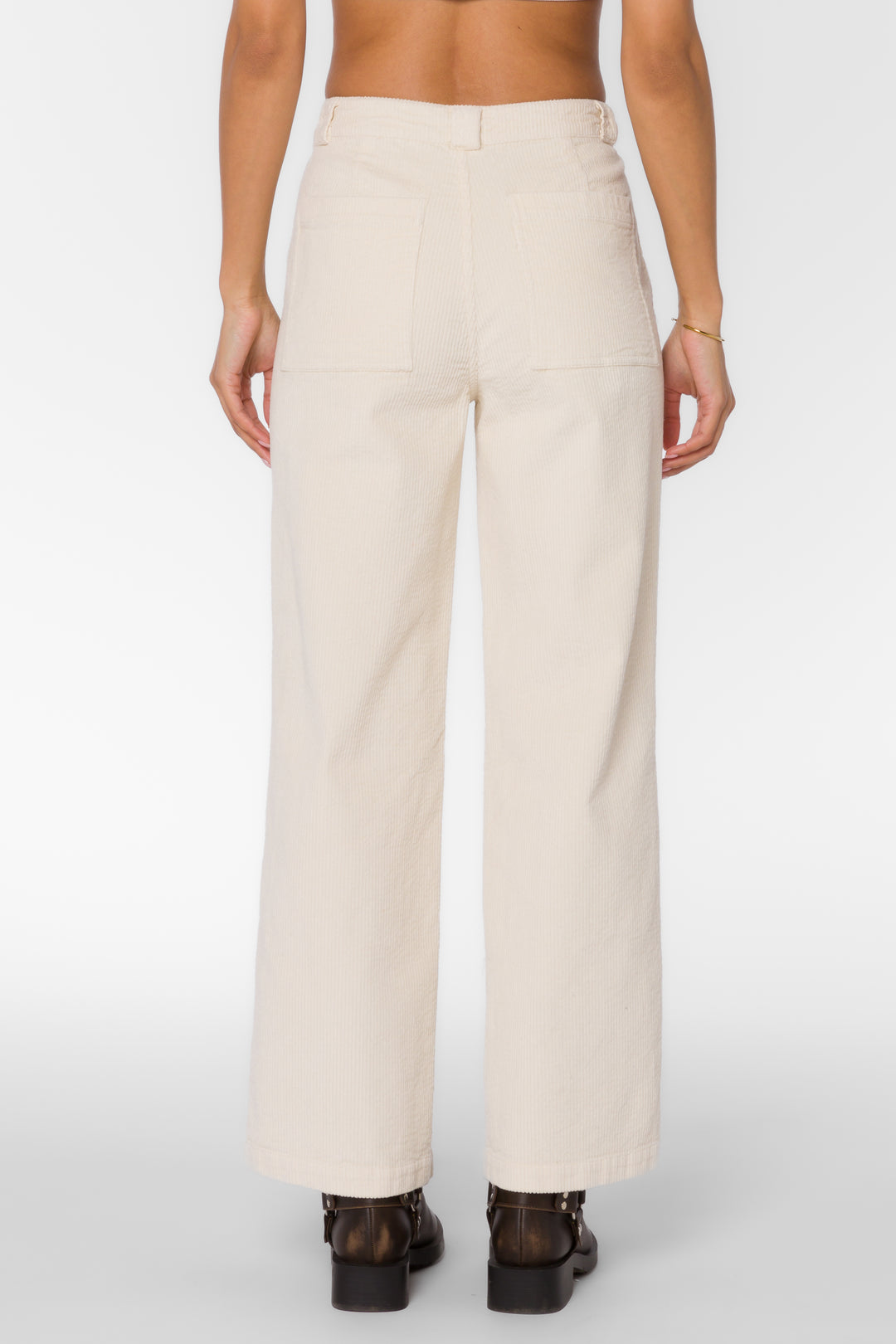 Bronx Ivory Pant - Pants - Velvet Heart Clothing