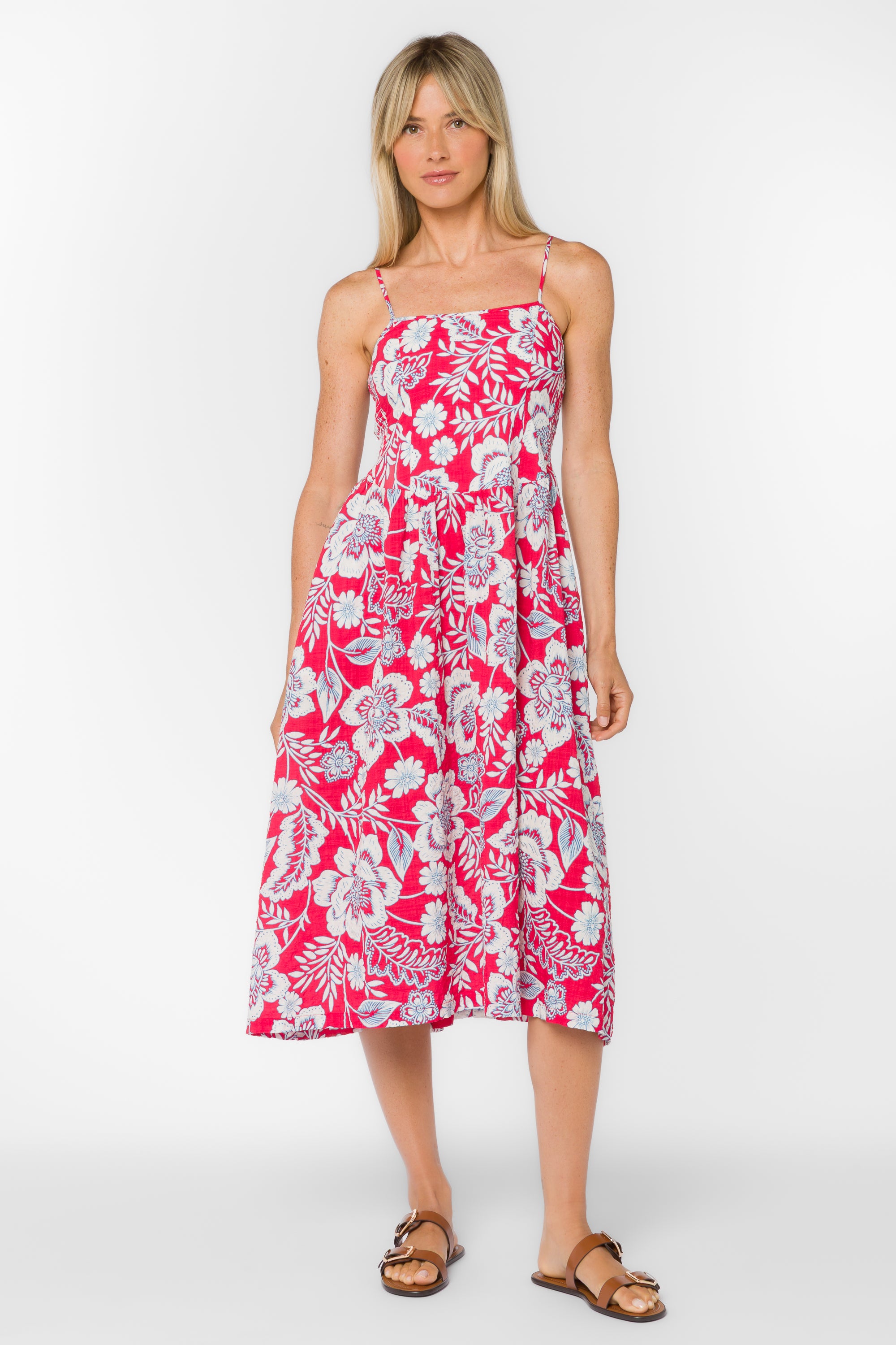 Brunilda Floral Dress - Dresses - Velvet Heart Clothing