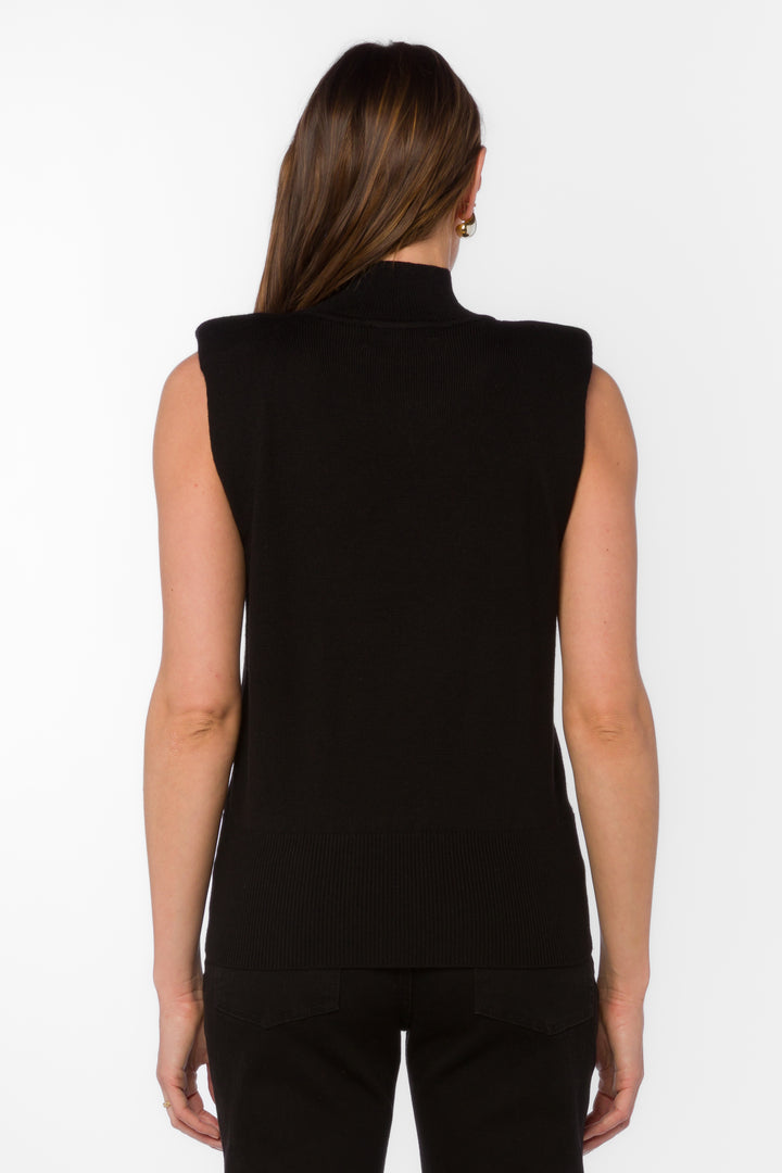 Camari Black Top - Tops - Velvet Heart Clothing