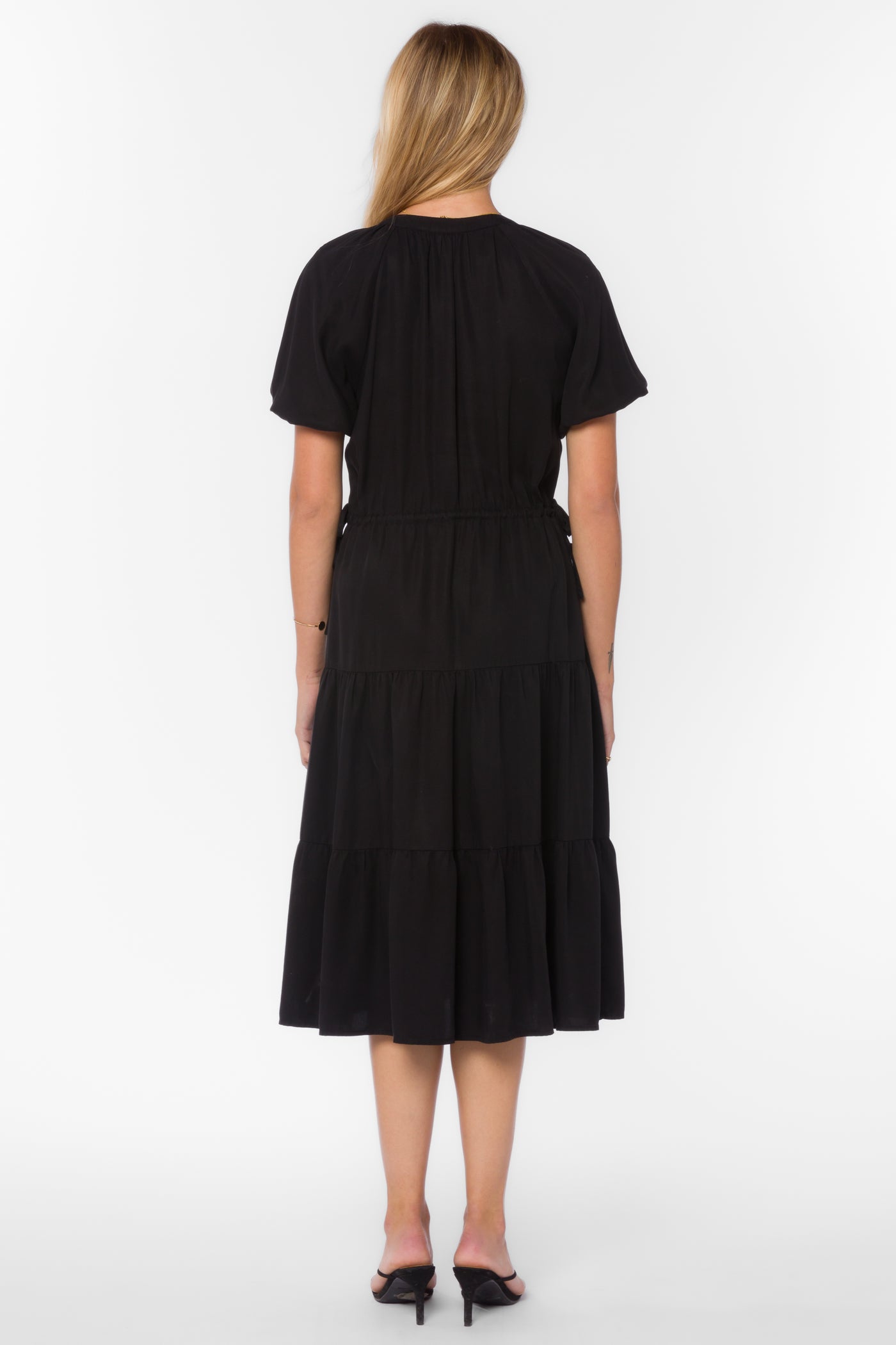 Cassie Black Dress - Dresses - Velvet Heart Clothing