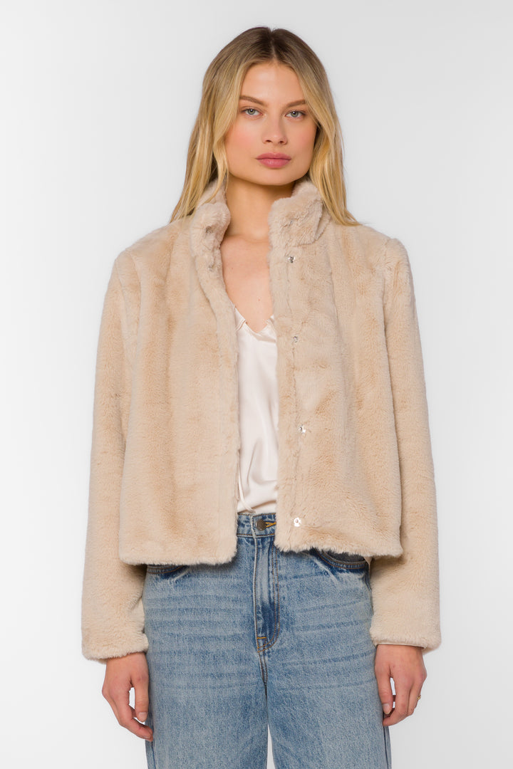 Charity Beige Jackets - Jackets & Outerwear - Velvet Heart Clothing