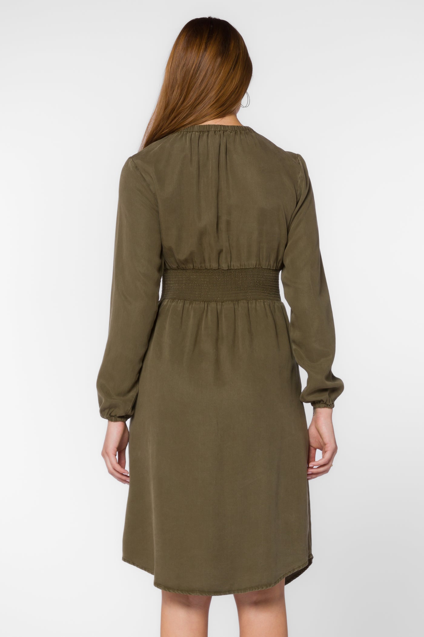 Clarita Olive Dress - Dresses - Velvet Heart Clothing