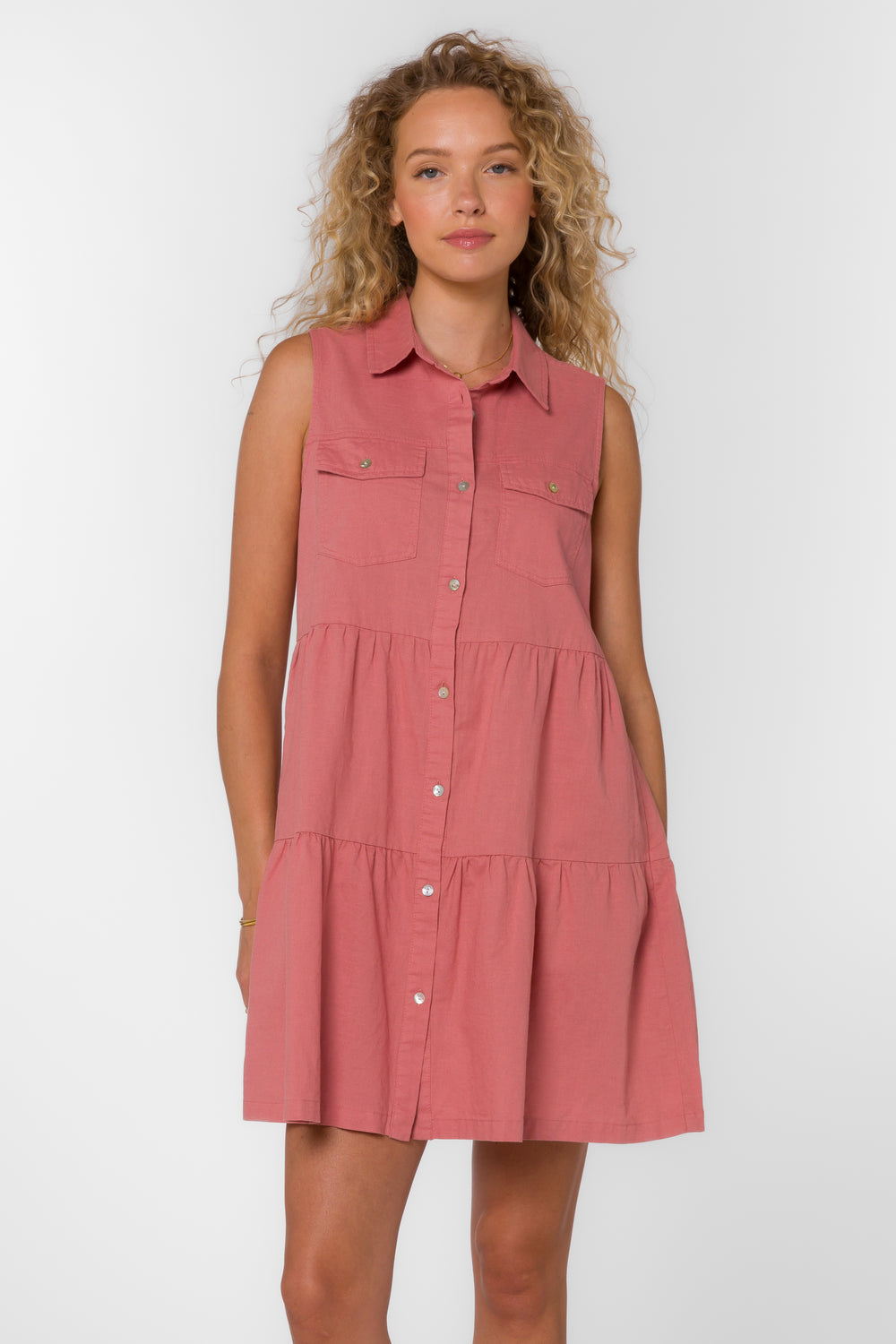 Collette Canyon Rose Dress - Dresses - Velvet Heart Clothing