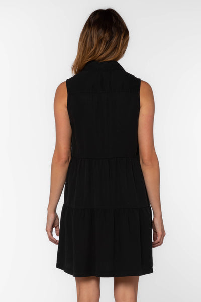 Collette Black Dress - Dresses - Velvet Heart Clothing