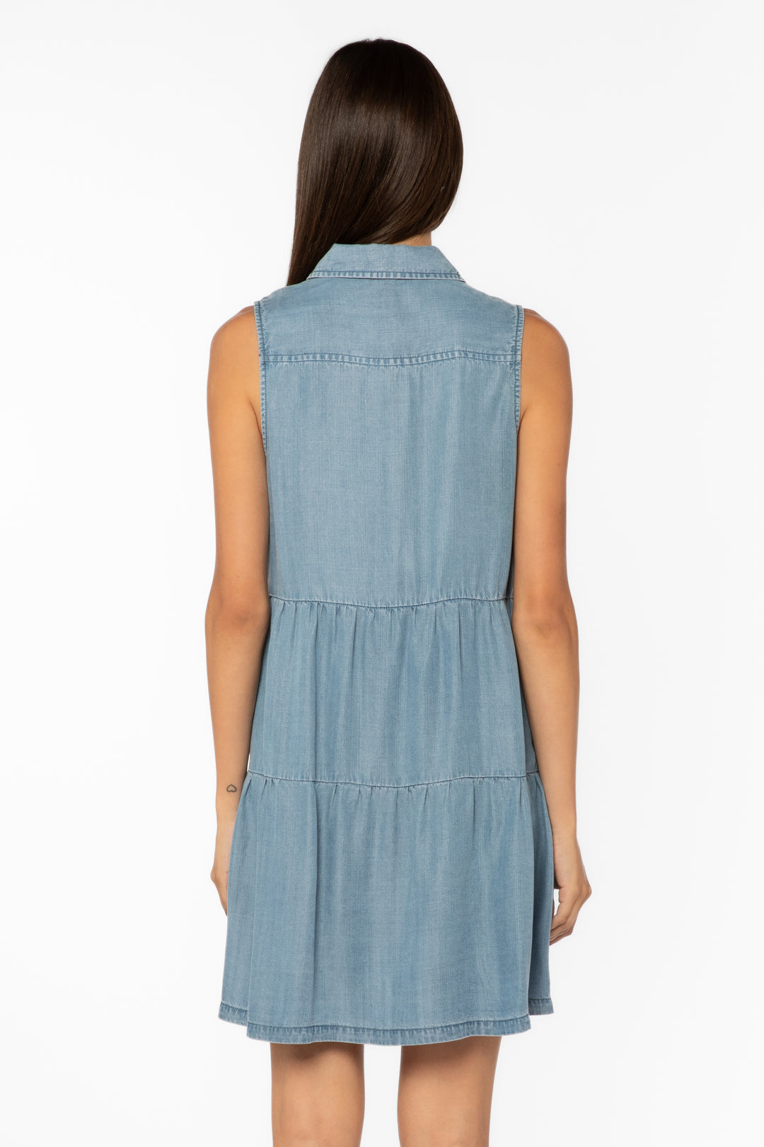 Collette Blue Dress - Dresses - Velvet Heart Clothing