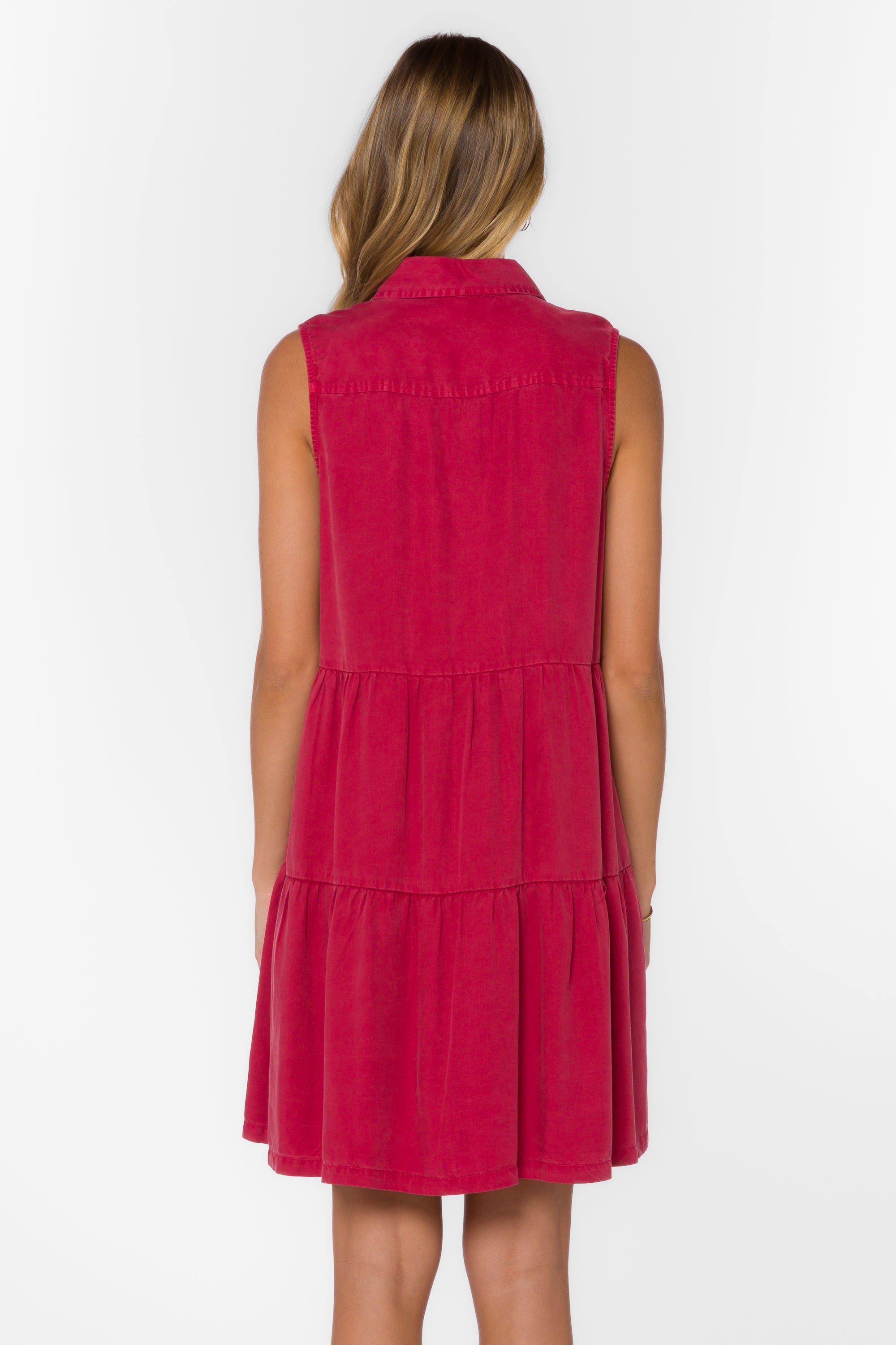 Collette Red Dress - Dresses - Velvet Heart Clothing