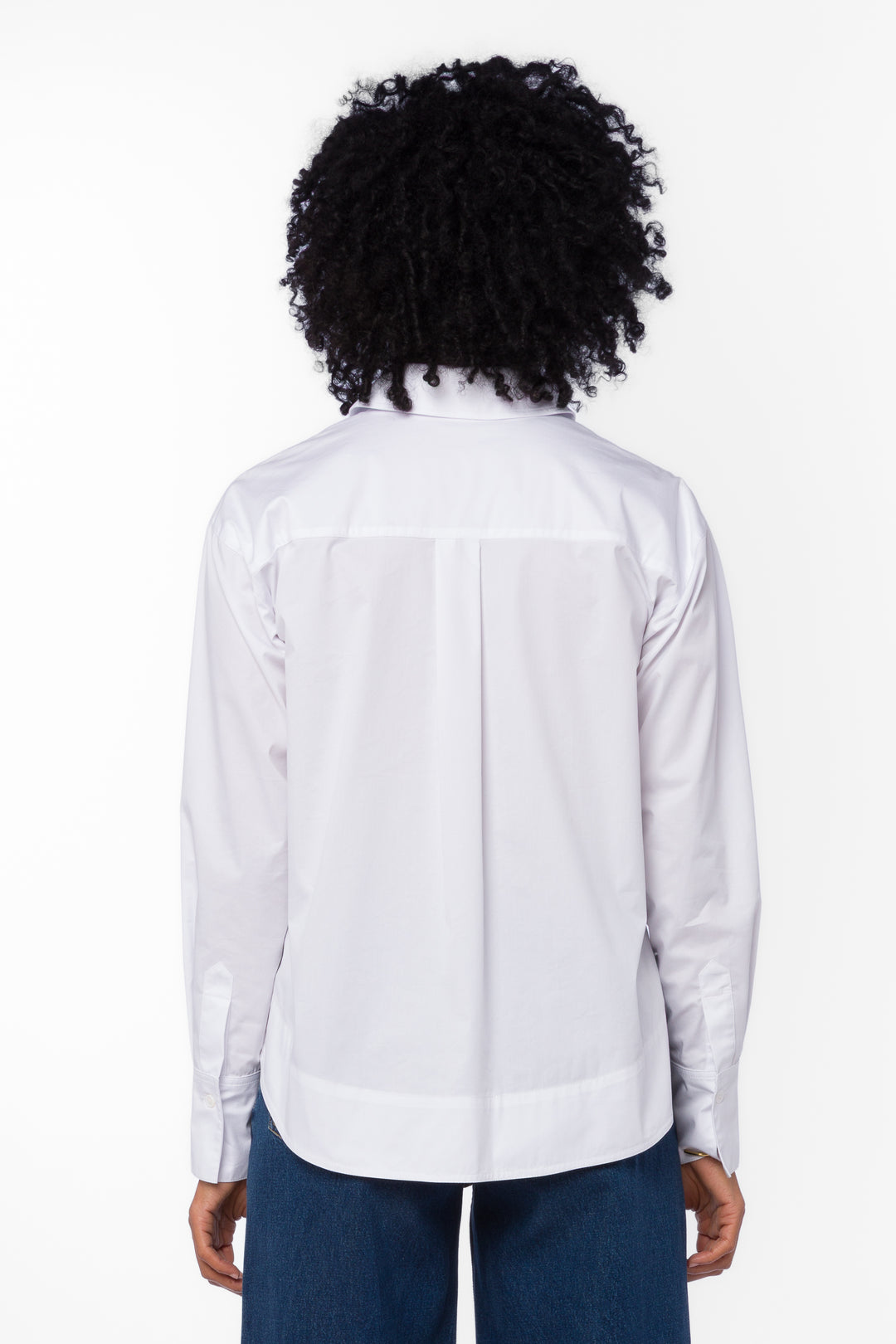 Cooper Optic White Shirt - Tops - Velvet Heart Clothing