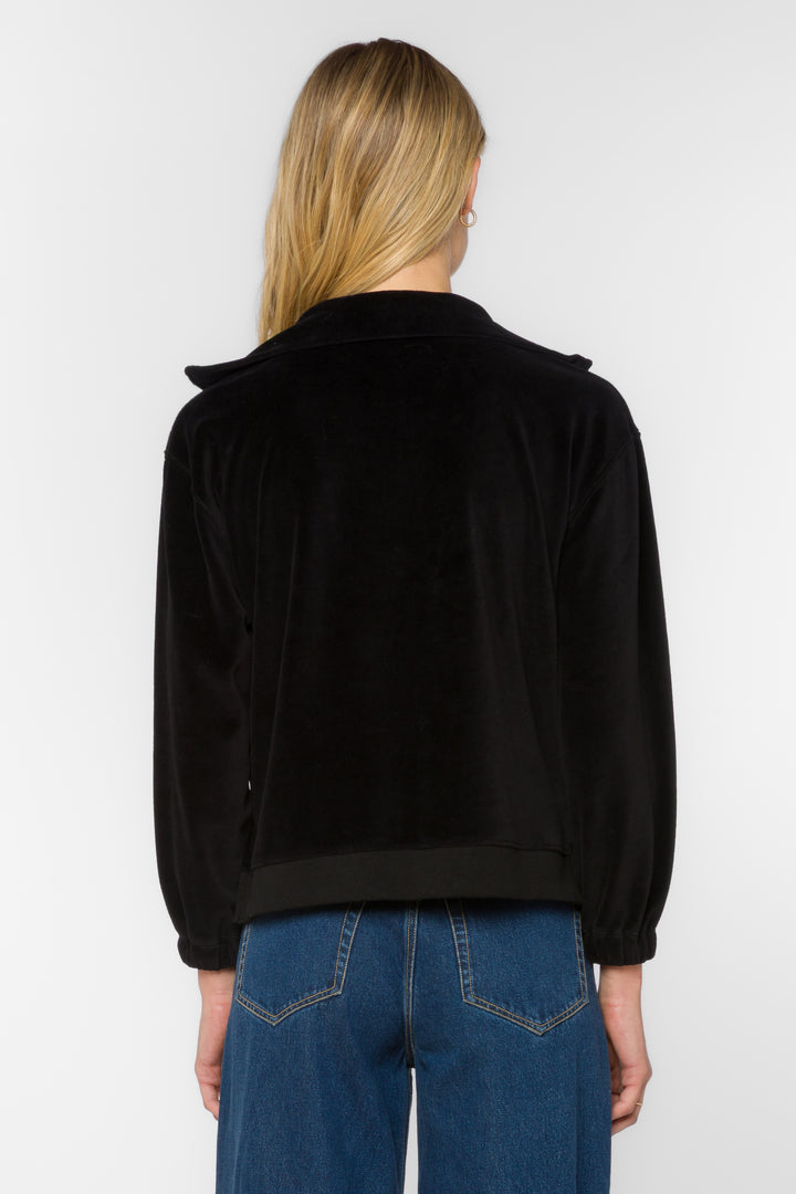 Cristy Black Top - Tops - Velvet Heart Clothing