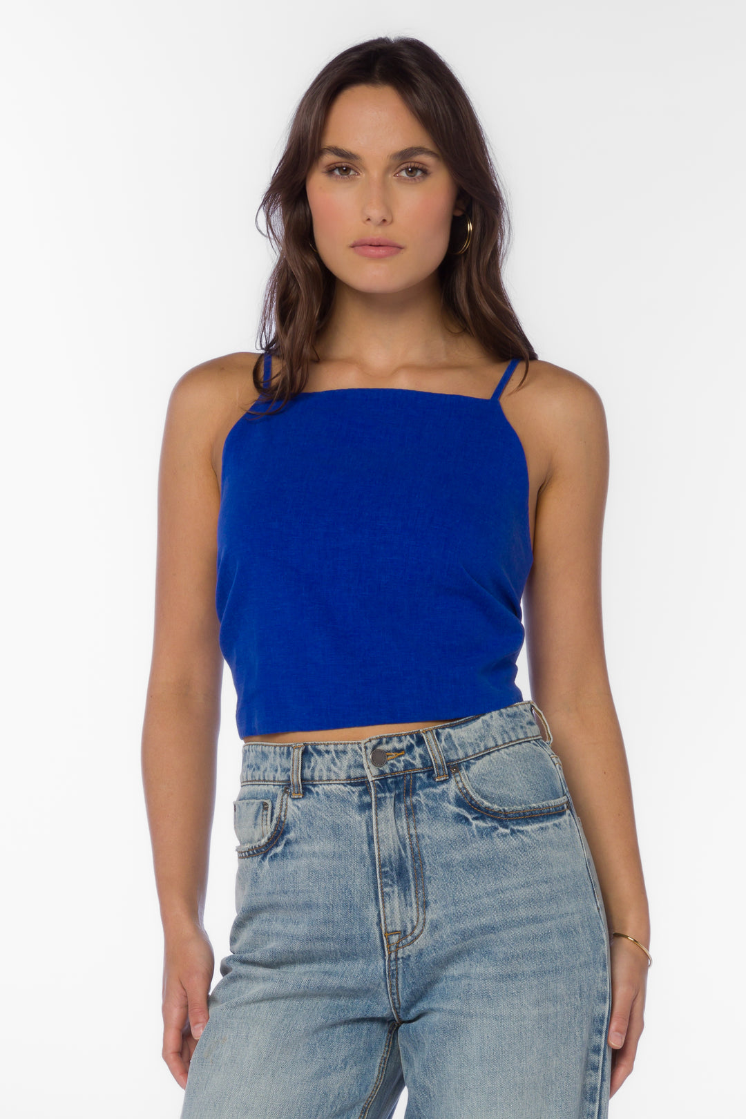 Dani Dazzling Blue Top - Tops - Velvet Heart Clothing