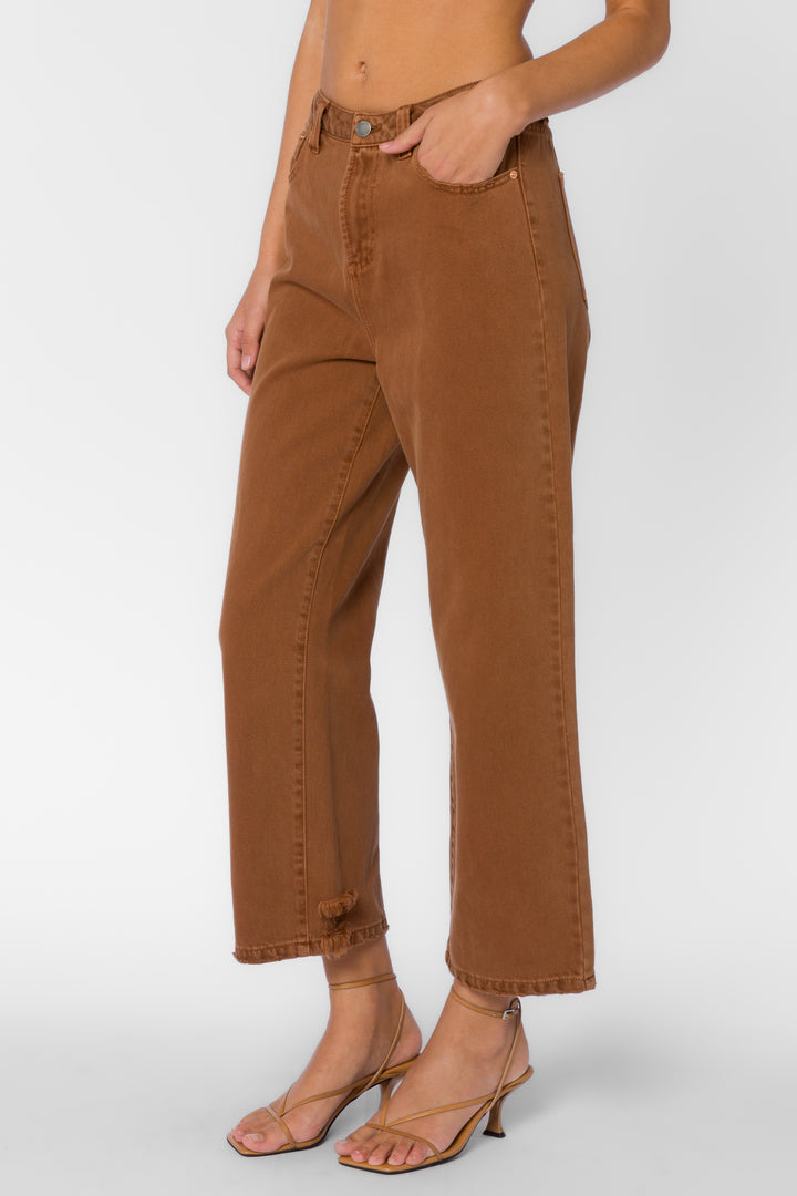 Dawson Java Brown Jeans - Bottoms - Velvet Heart Clothing