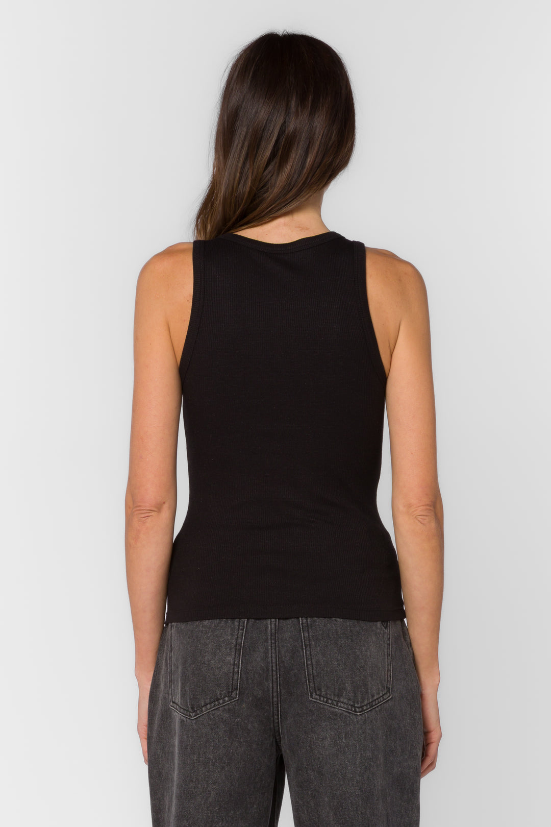 Daylen Black Tank - Tops - Velvet Heart Clothing