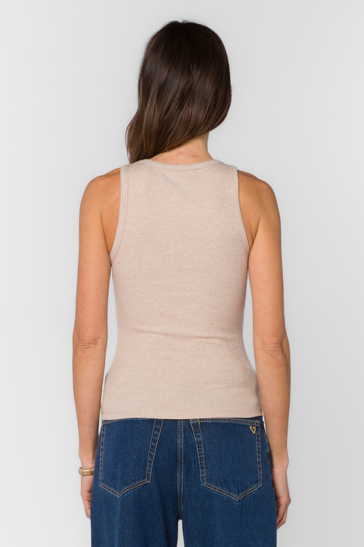 Daylen Tan Tank - Tops - Velvet Heart Clothing