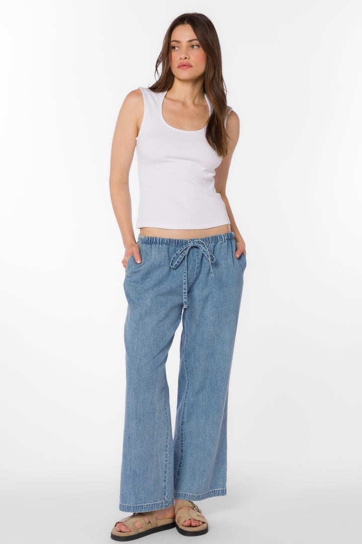 Deja Uptown Blue Pants - Bottoms - Velvet Heart Clothing