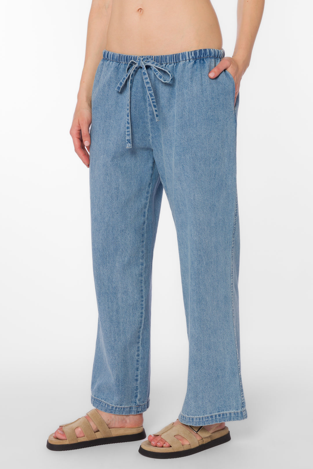 Deja Uptown Blue Pants - Bottoms - Velvet Heart Clothing