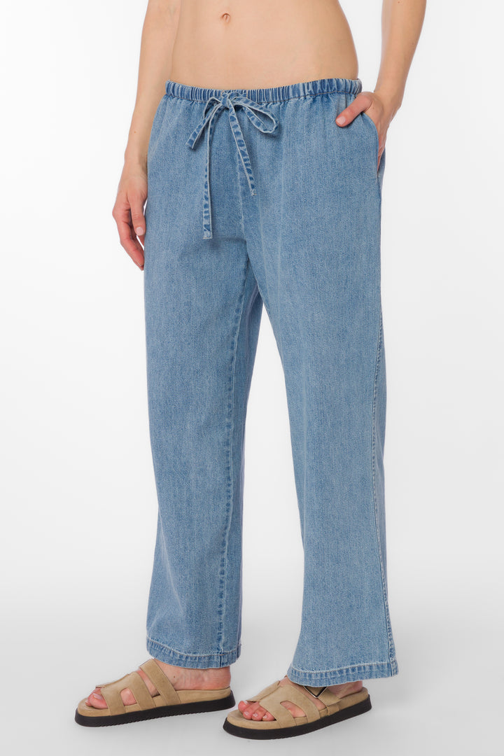 Deja Uptown Blue Pants - Bottoms - Velvet Heart Clothing