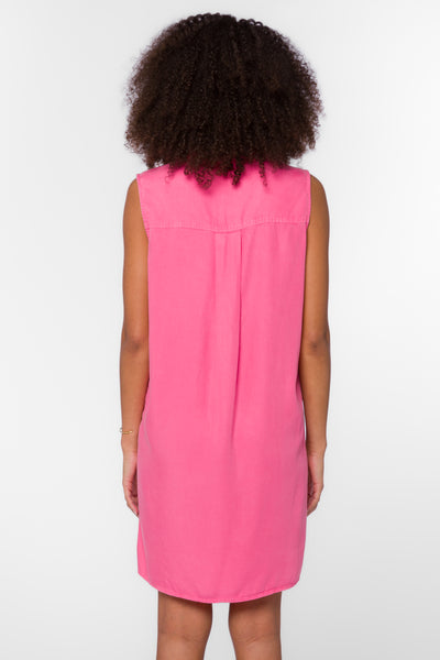 Delaney Hot Pink Dress - Dresses - Velvet Heart Clothing