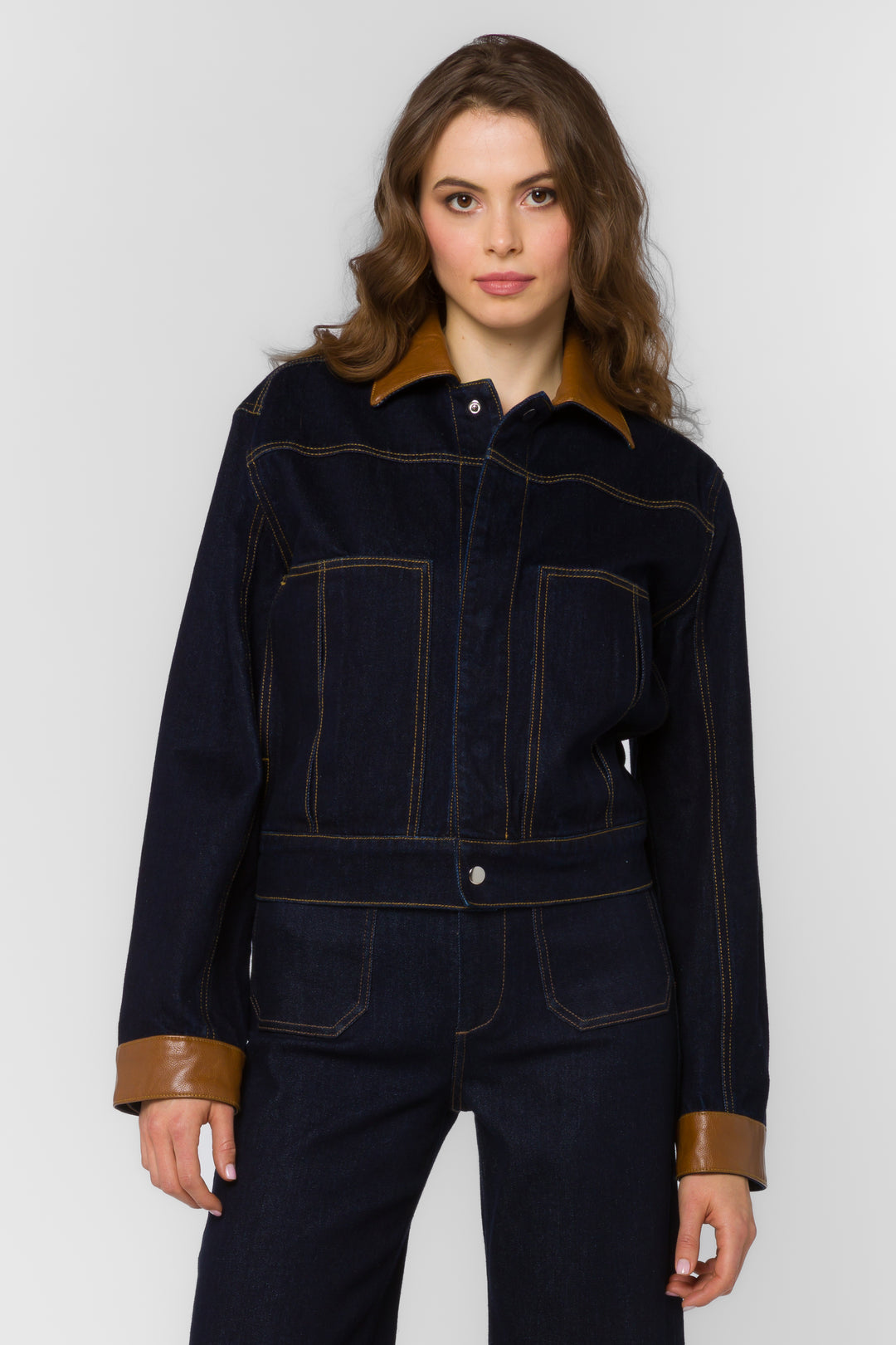 Delphia Indigo Jacket - Jackets & Outerwear - Velvet Heart Clothing