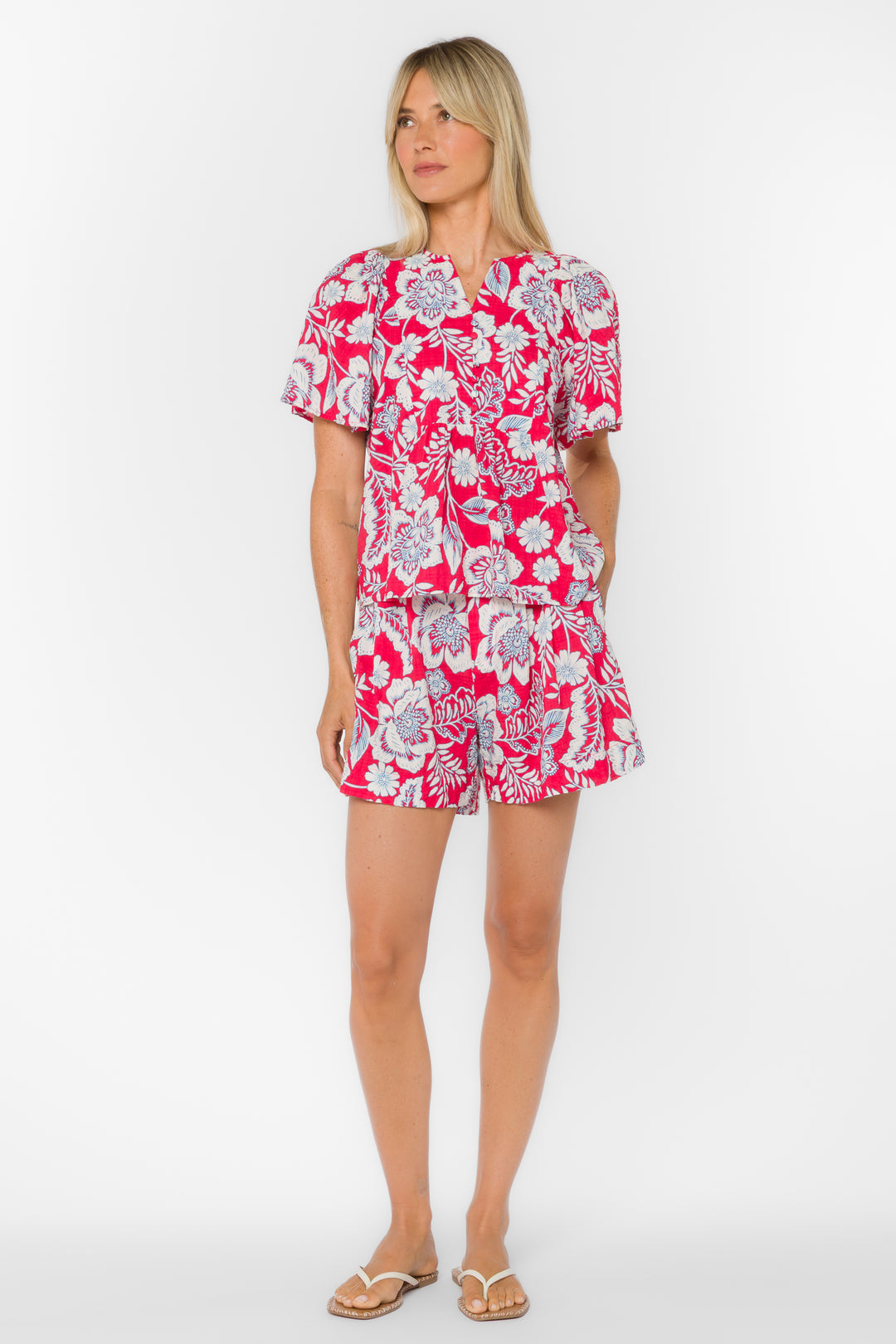 Donald Floral Shorts - Shorts - Velvet Heart Clothing