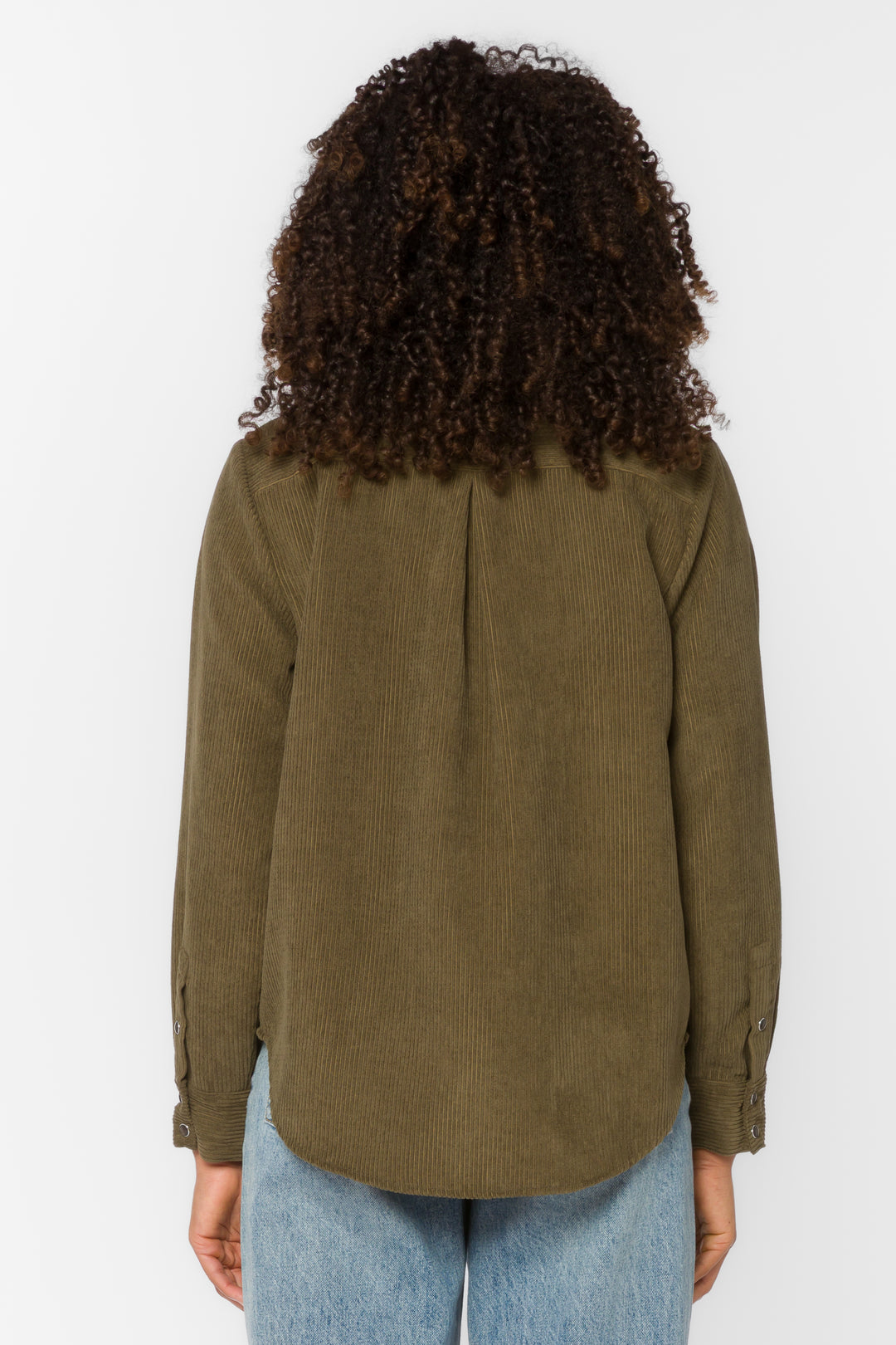 Duke Olive Shirt - Tops - Velvet Heart Clothing