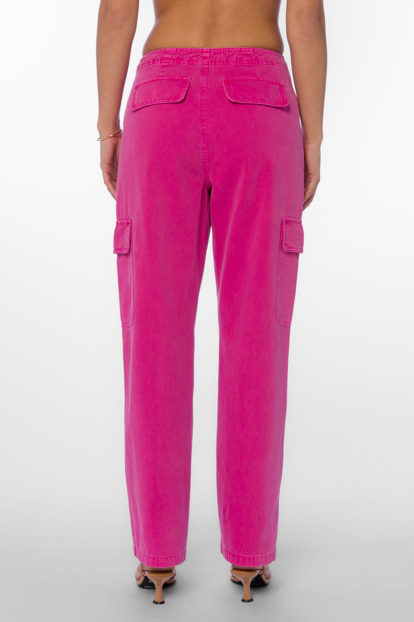 Dusty Hot Pink Pants - Bottoms - Velvet Heart Clothing