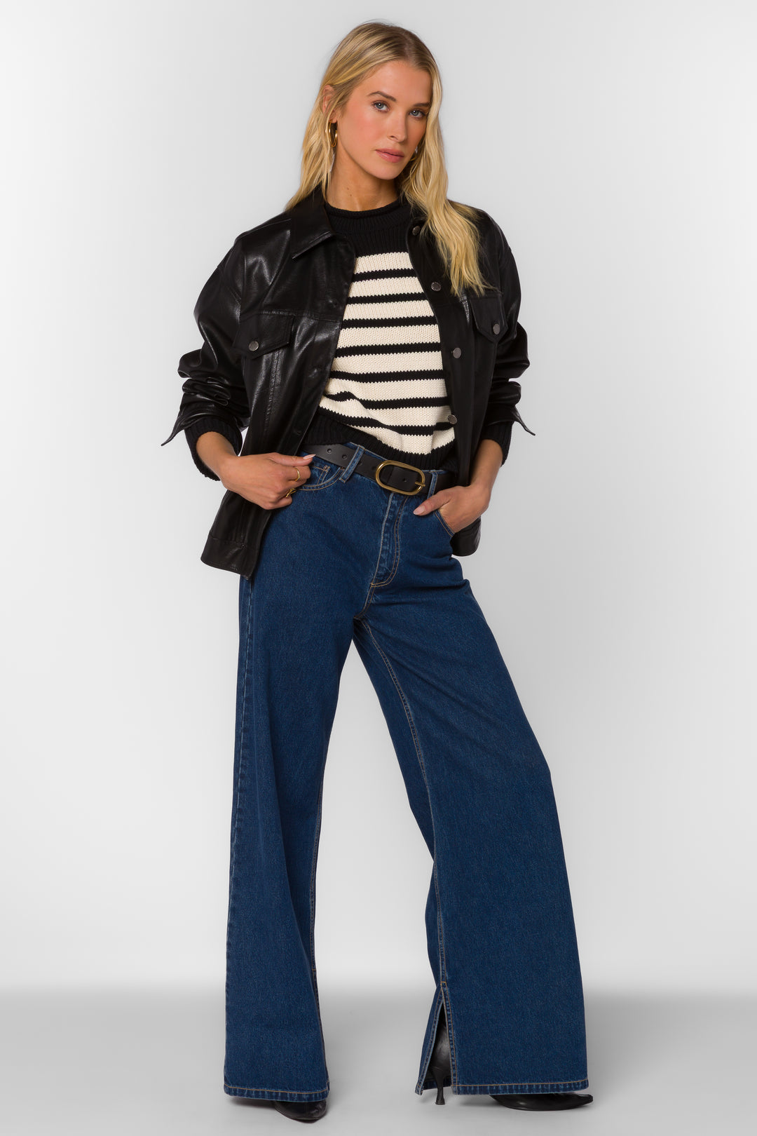 Echo Black Jacket - Jackets & Outerwear - Velvet Heart Clothing