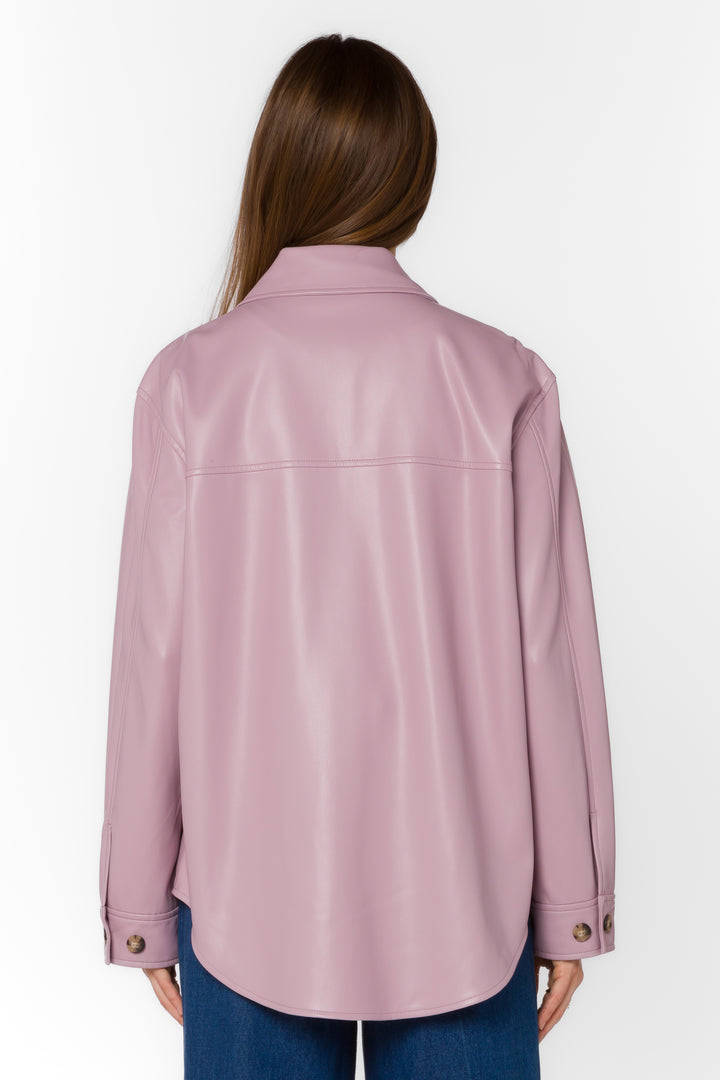 Eleanor Muted Mauve Jacket - Jackets & Outerwear - Velvet Heart Clothing