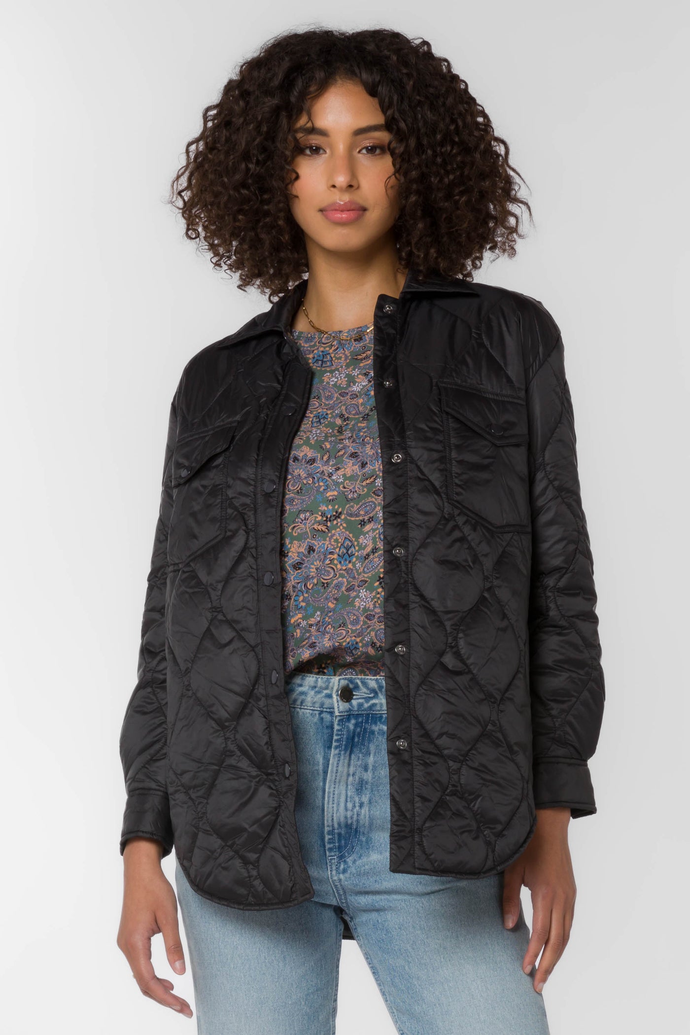 Eleanor Black Jacket - Jackets & Outerwear - Velvet Heart Clothing