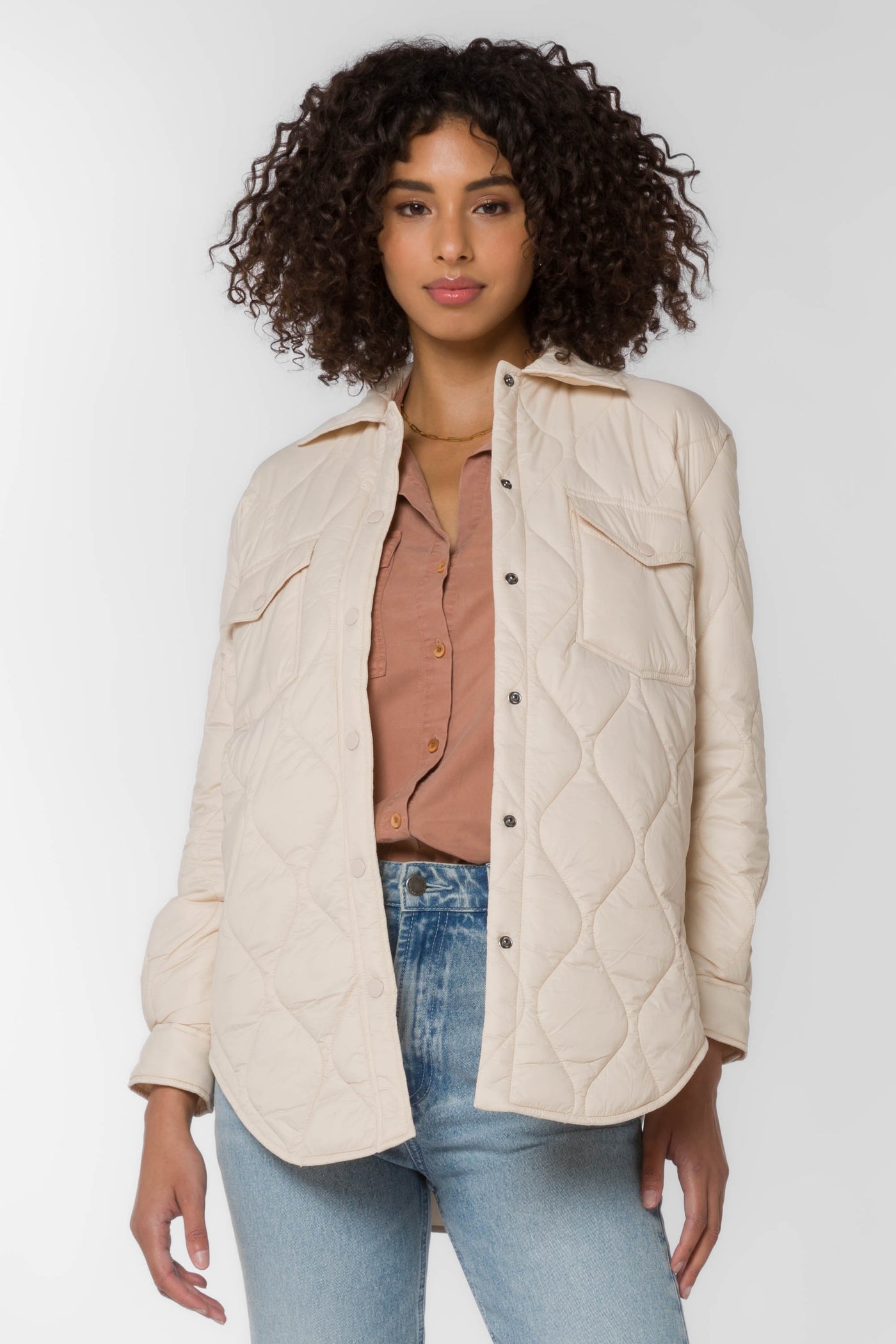 Eleanor Cream Jacket - Jackets & Outerwear - Velvet Heart Clothing