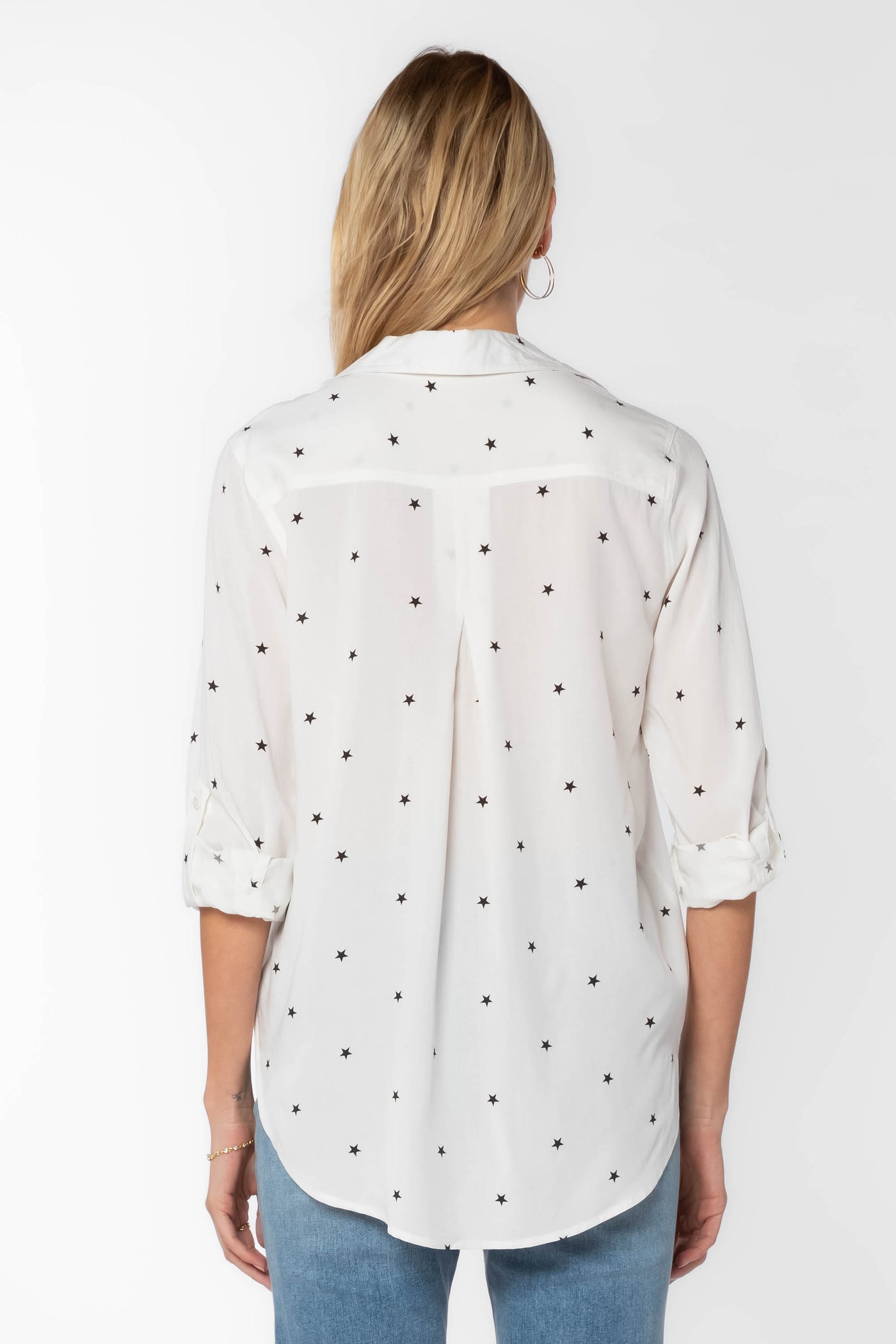 Elisa Stars Shirt by Velvet Heart Clothing: Elisa Stars Shirt