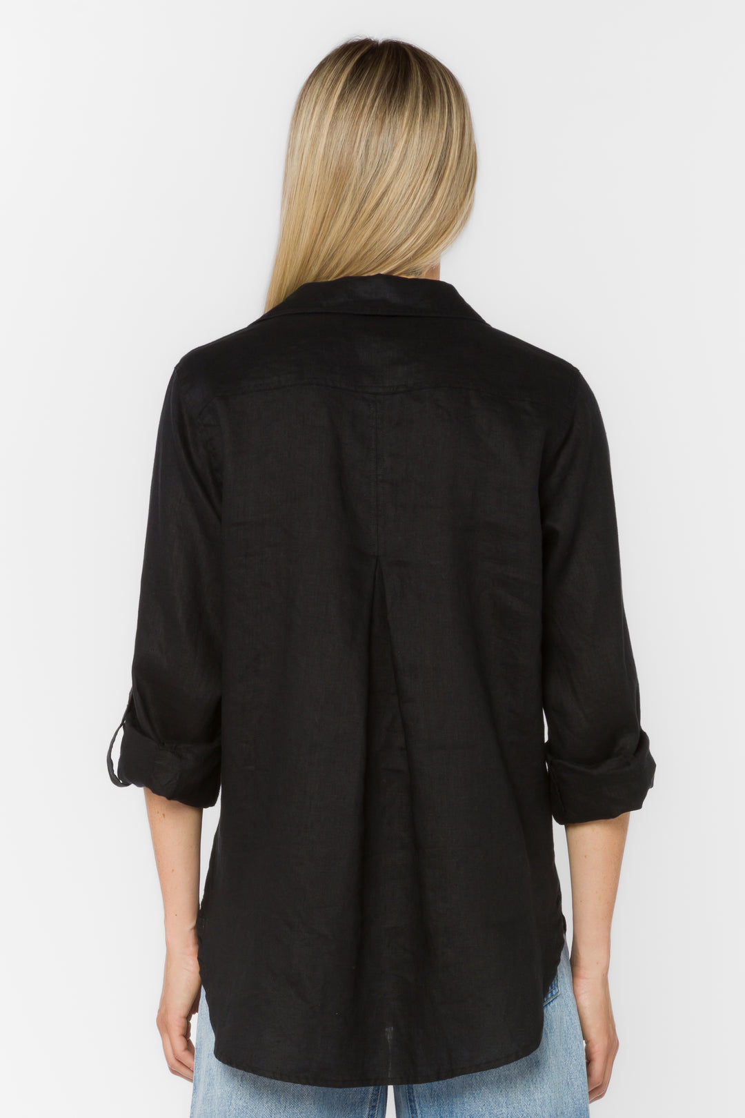 Elisa Black Shirt - Tops - Velvet Heart Clothing