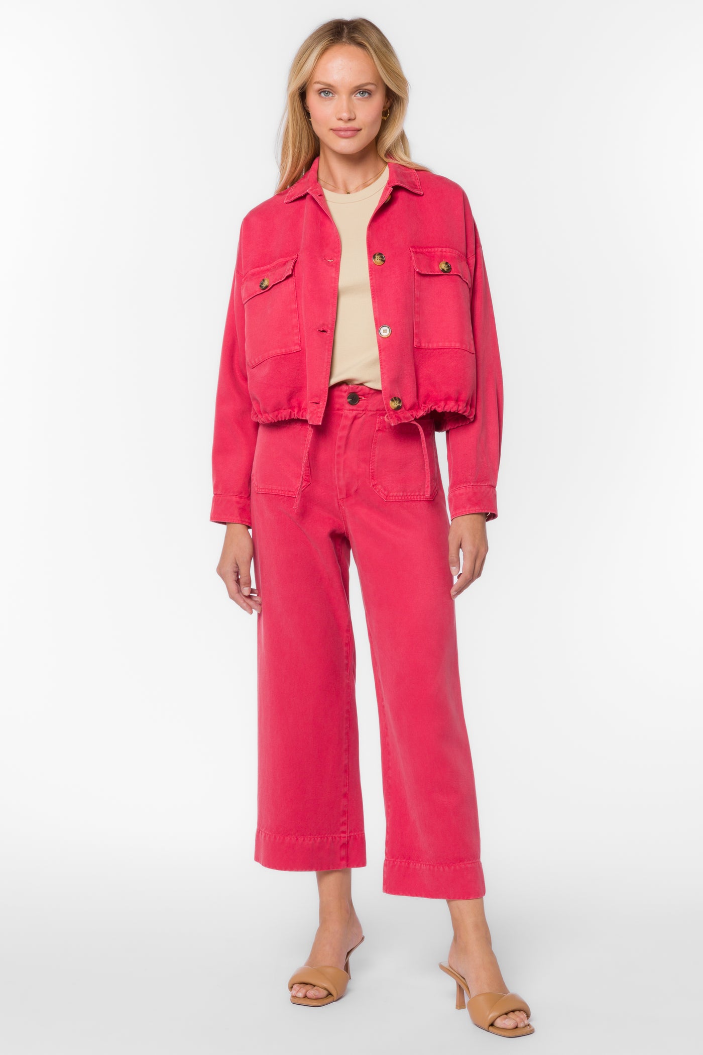 Elvera Ruby Jacket - Jackets & Outerwear - Velvet Heart Clothing