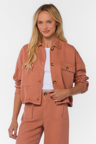 Elvera Toffee Jacket - Jackets & Outerwear - Velvet Heart Clothing