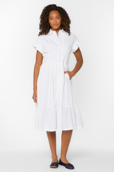 【即納】Bibiy. EMILY HEART DRESS Emily Optic White Dress – Velvet Heart Clothing