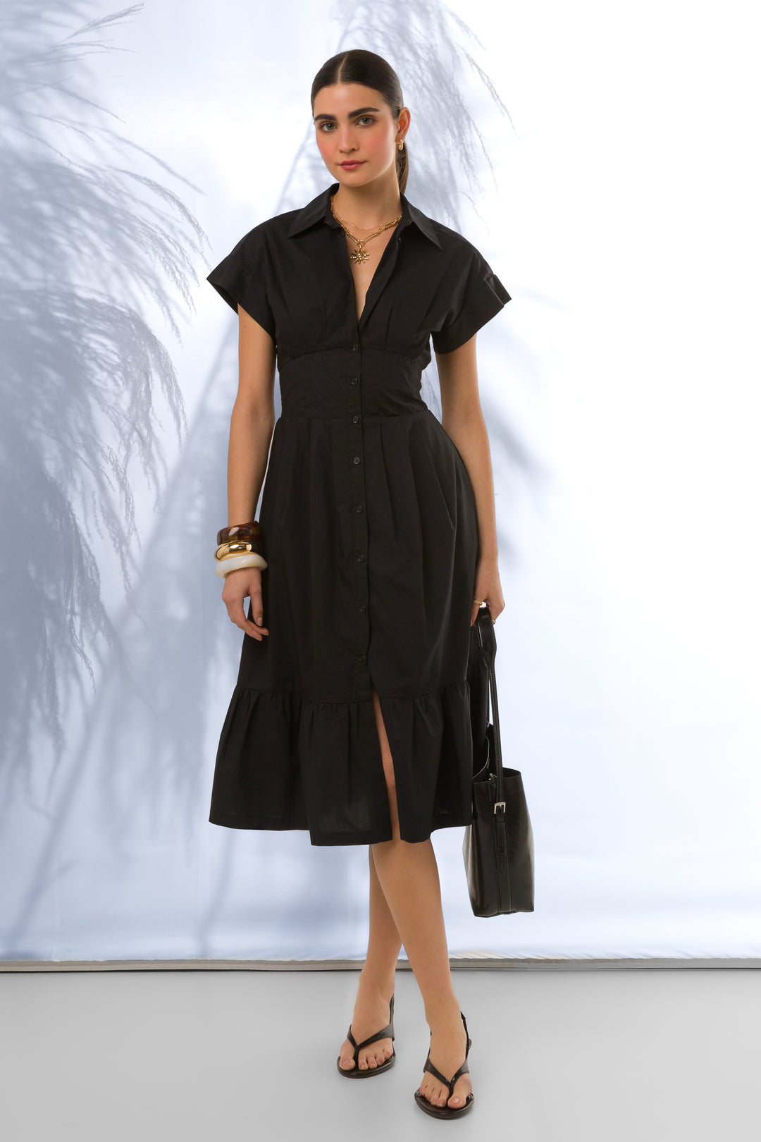 Emily Black Dress - Dresses - Velvet Heart Clothing