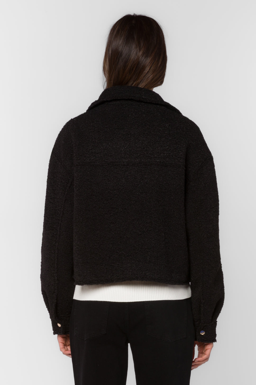 Galinda Black Jacket - Jackets & Outerwear - Velvet Heart Clothing