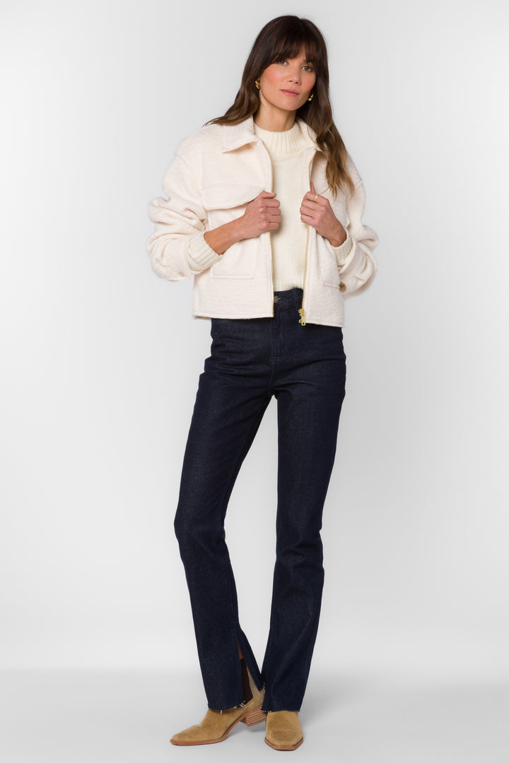 Galinda Ivory Jacket - Jackets & Outerwear - Velvet Heart Clothing