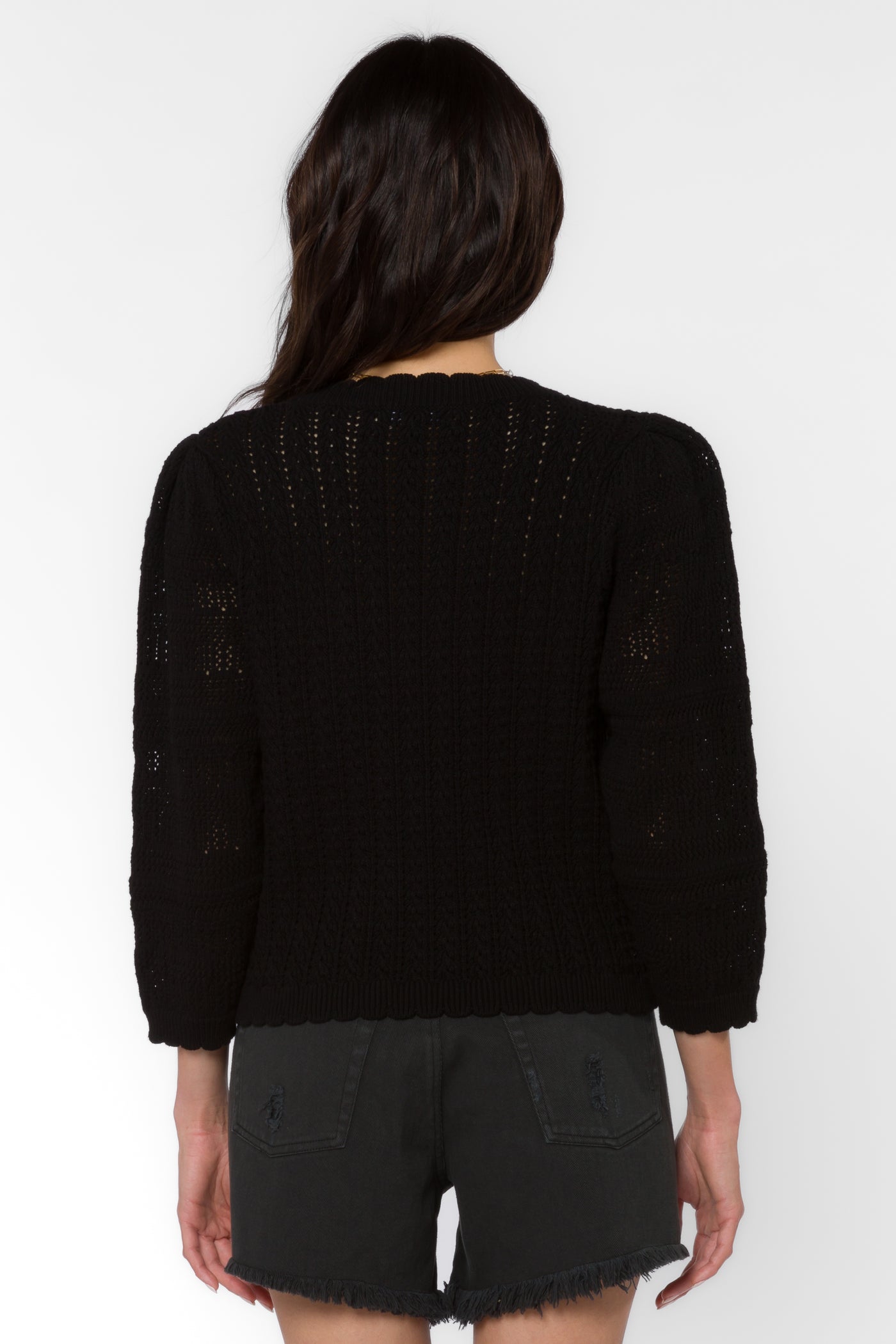 Gazelle Black Sweater - Sweaters - Velvet Heart Clothing