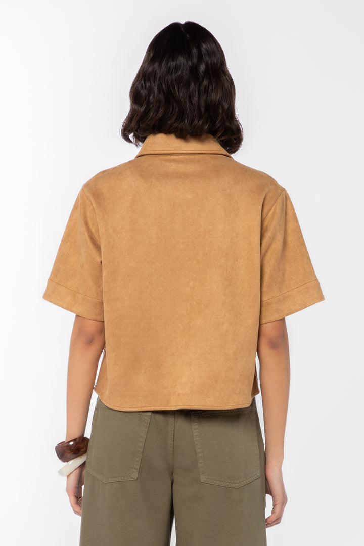 Gracie Camel Shirt
