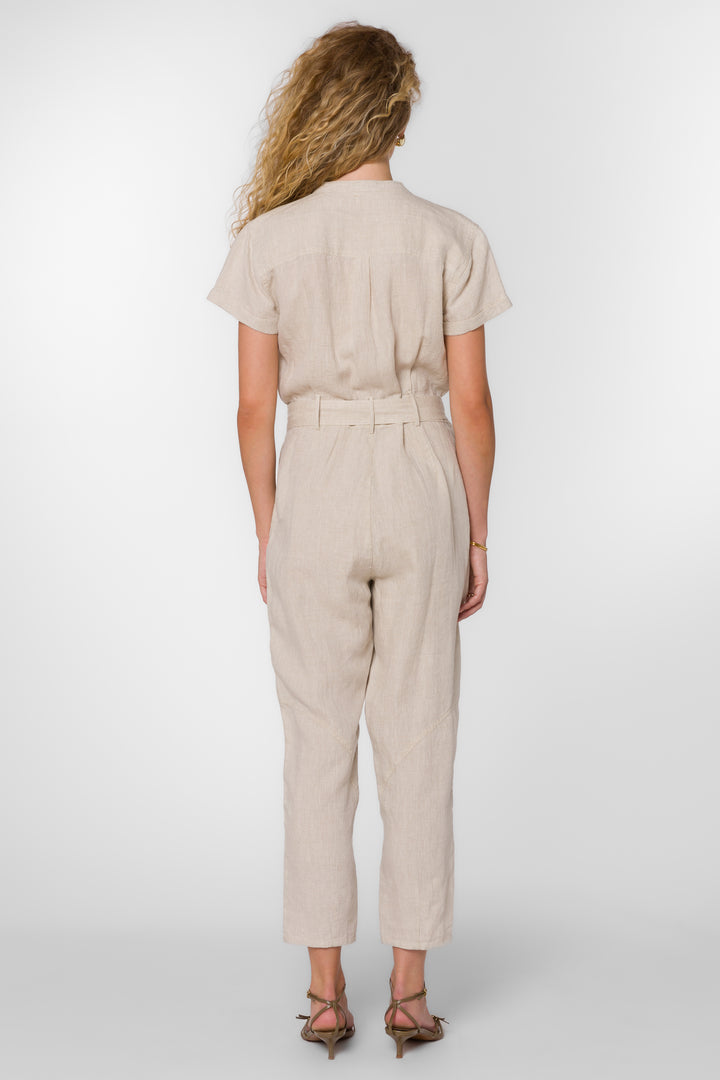 Greyson Ivory Jumpsuit - Jumpsuits & Rompers - Velvet Heart Clothing