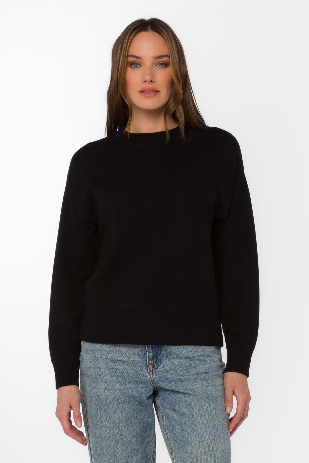 Hamlet Black Sweatshirt - Sweaters - Velvet Heart Clothing