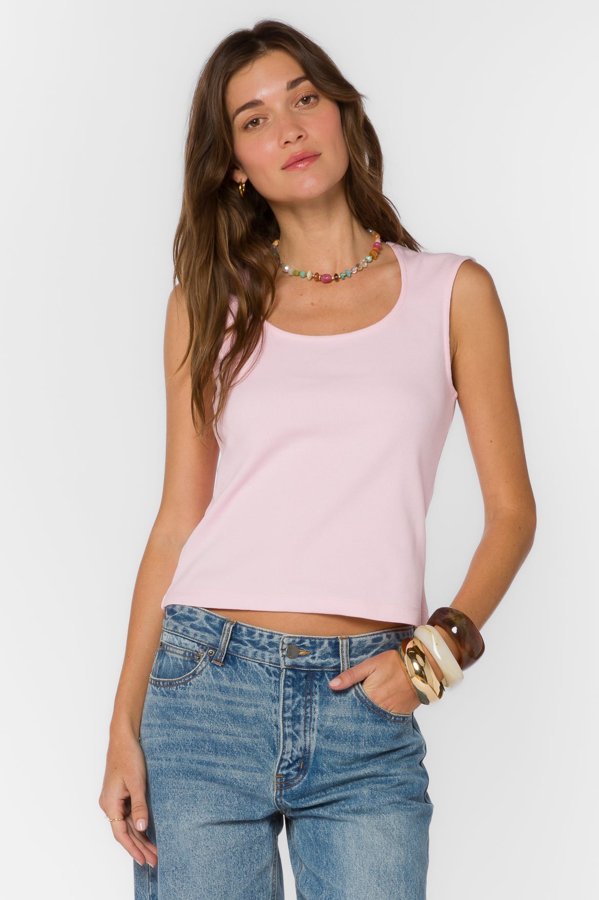 Hayes Ballet Pink Top - Tops - Velvet Heart Clothing