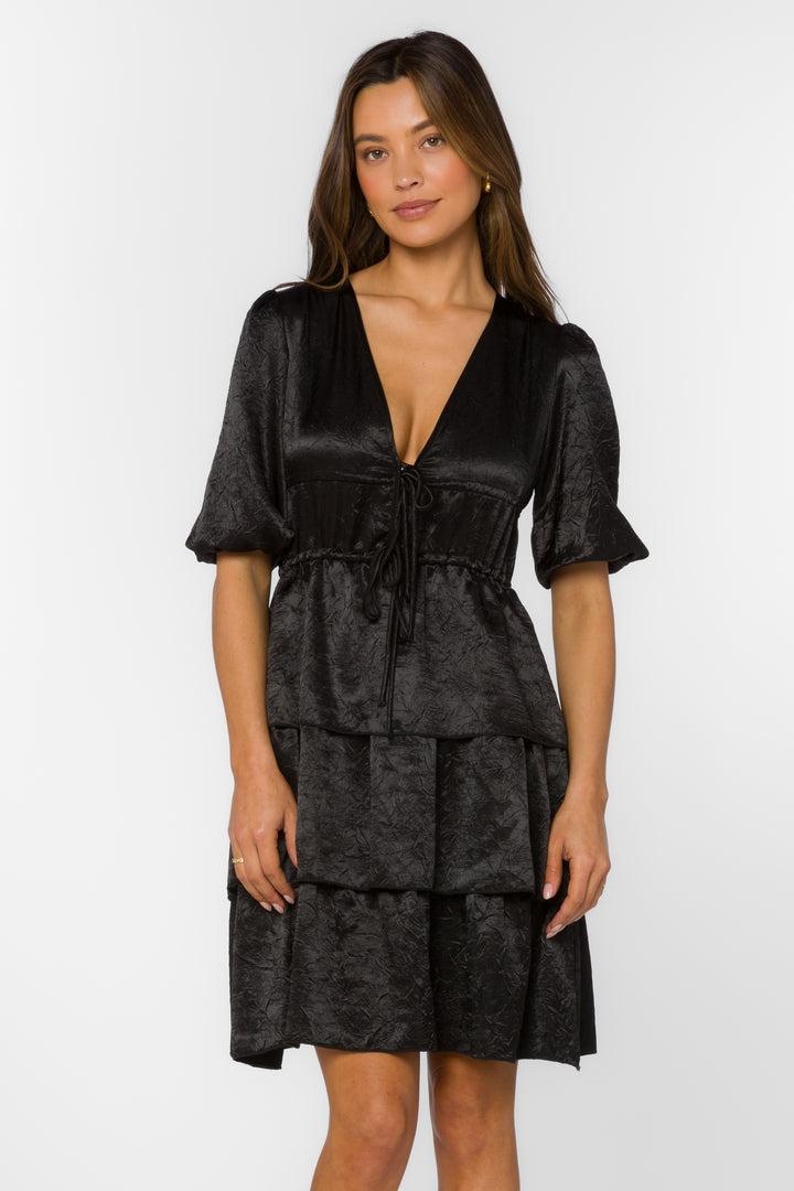 Jessa Black Dress - Dresses - Velvet Heart Clothing
