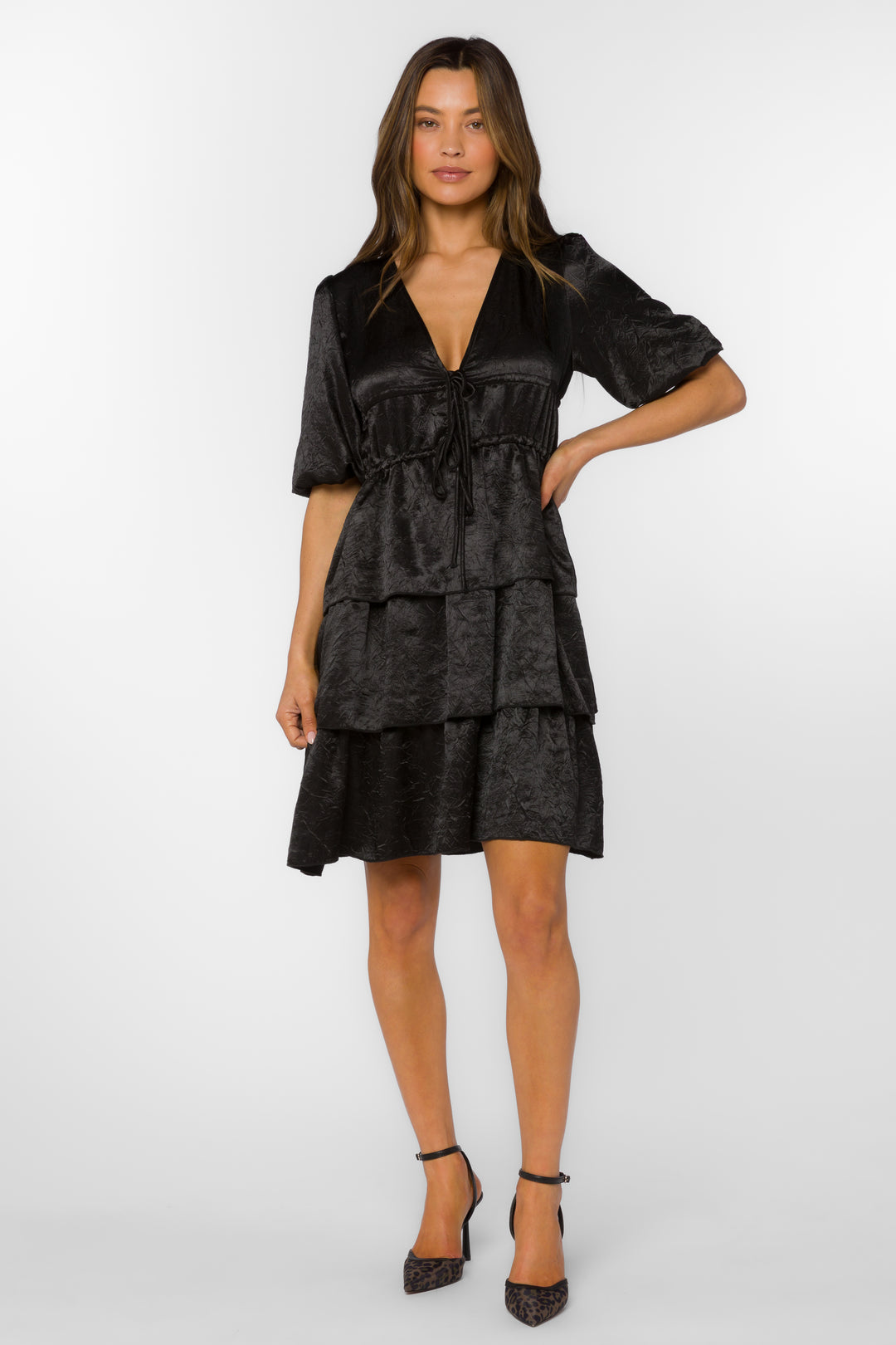 Jessa Black Dress - Dresses - Velvet Heart Clothing