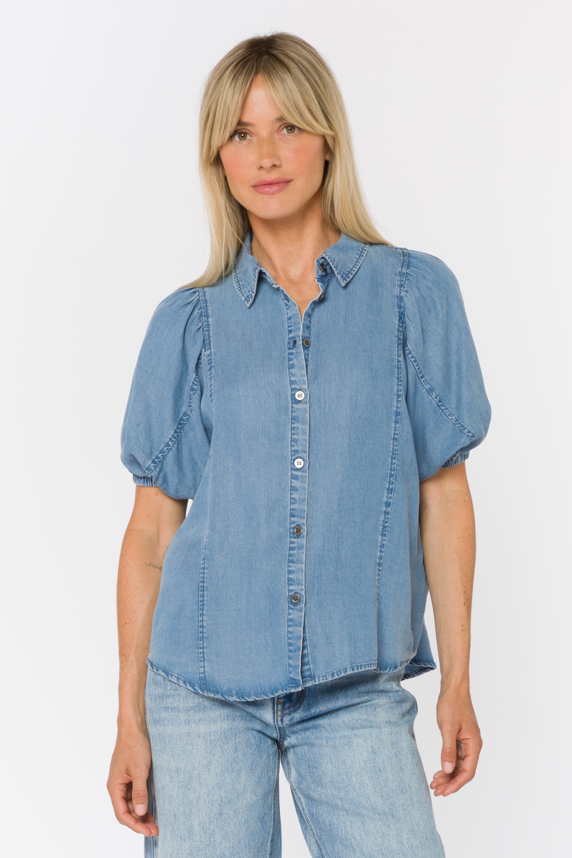 Jillian Mill Valley Blouse - Tops - Velvet Heart Clothing